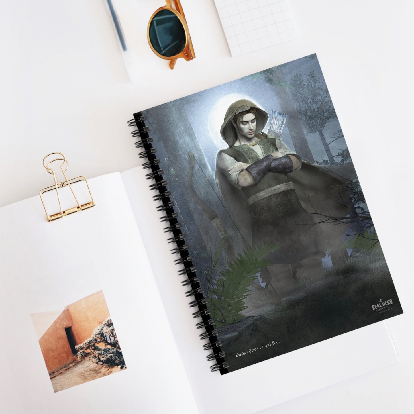 Spiral Notebook | Enos