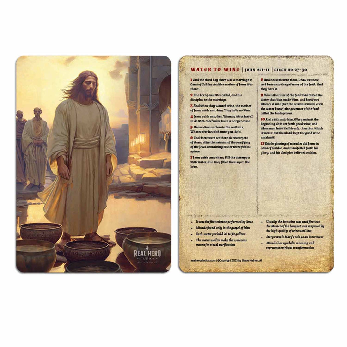 Water to Wine | Card