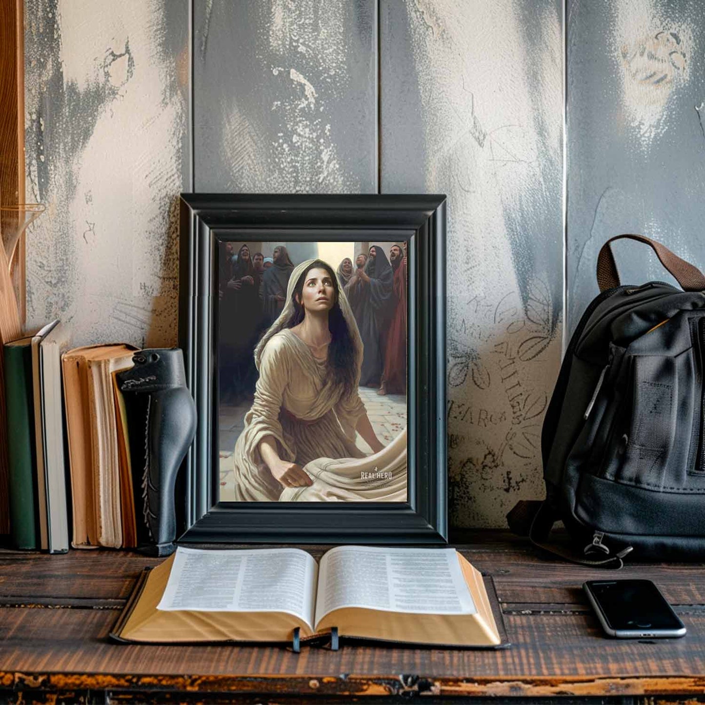 Woman with Issue of Blood | Card