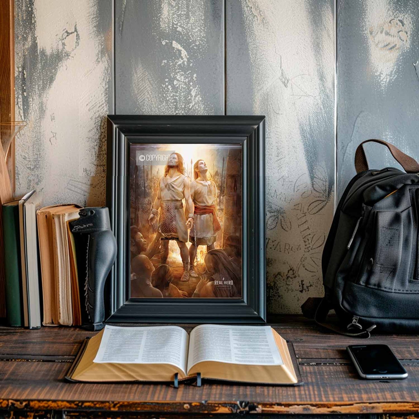 Nephi & Lehi | Card