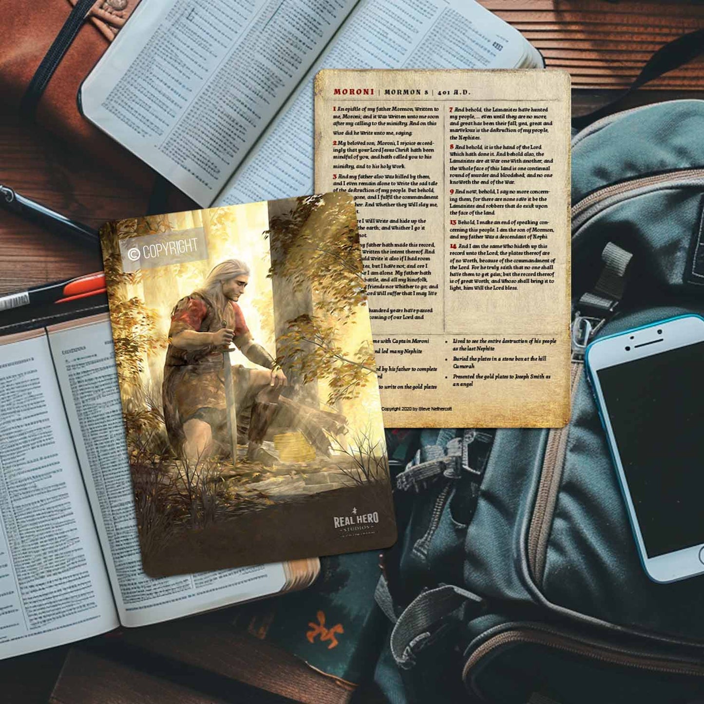 Moroni | Card