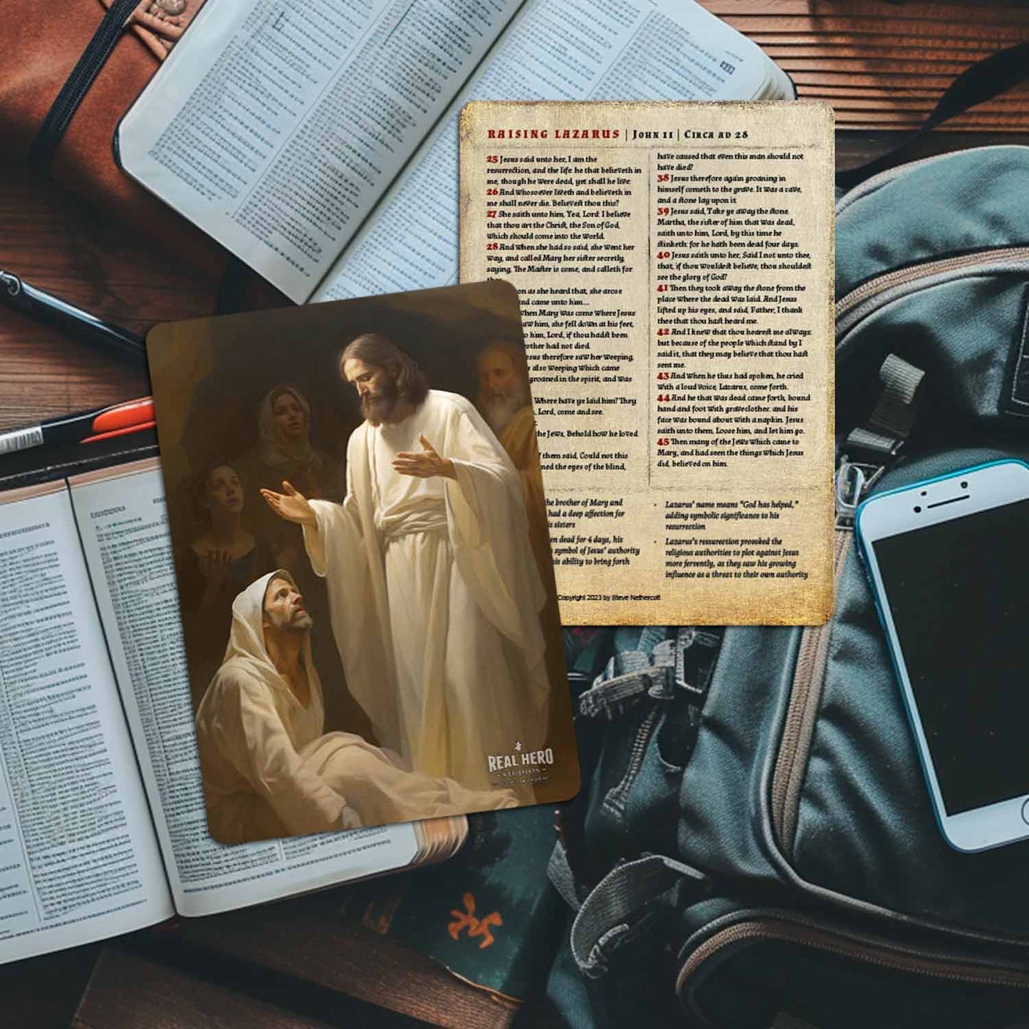 Raising Lazarus | Card