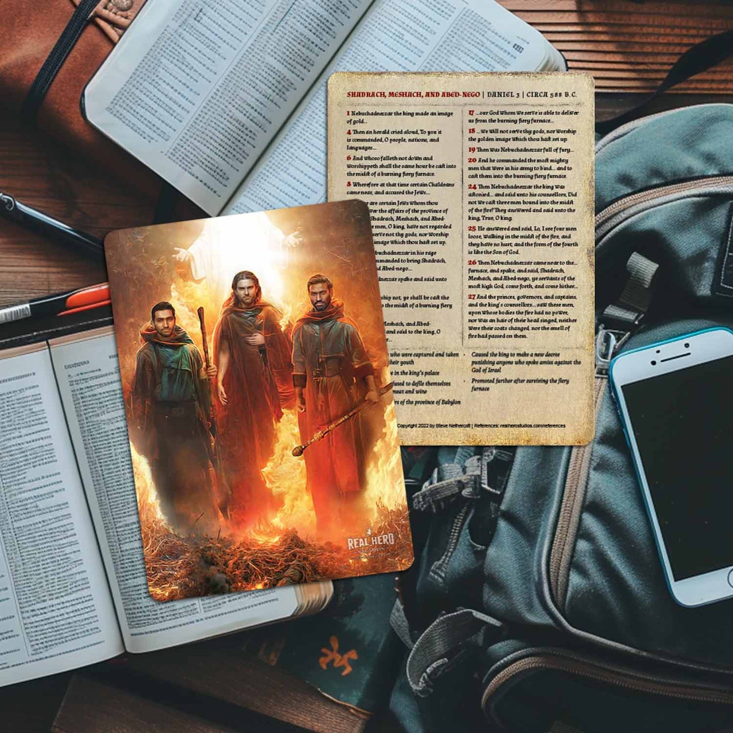 Shadrach, Meshach, and Abed-nego | Card