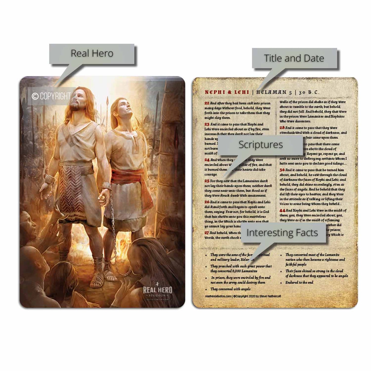 Nephi & Lehi | Card