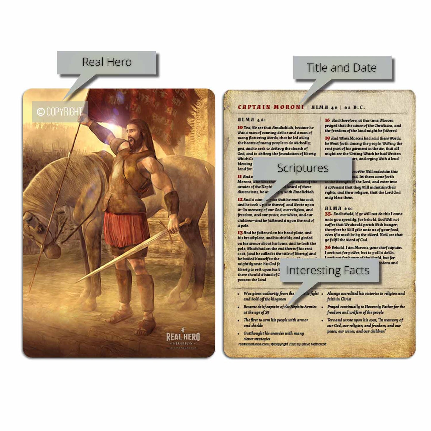 Captain Moroni | Card
