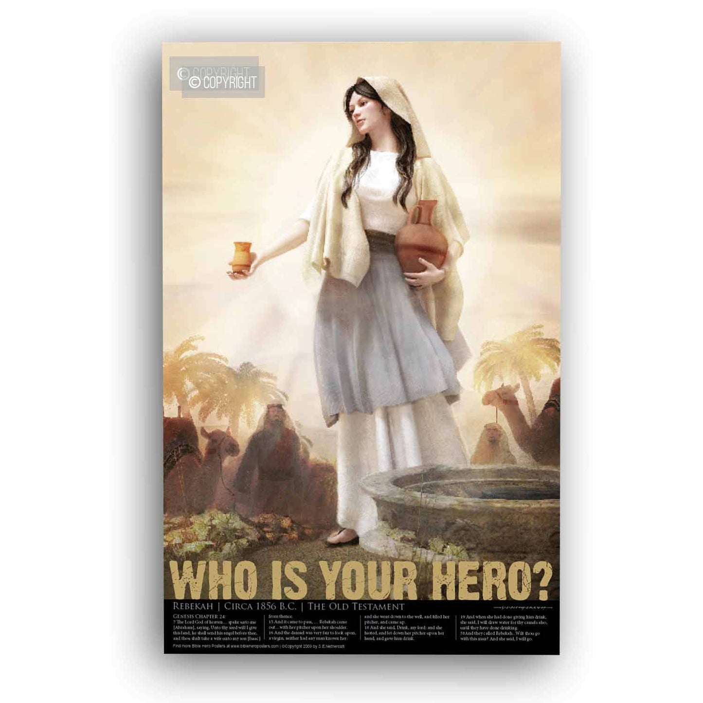 Rebekah at the Well | Poster