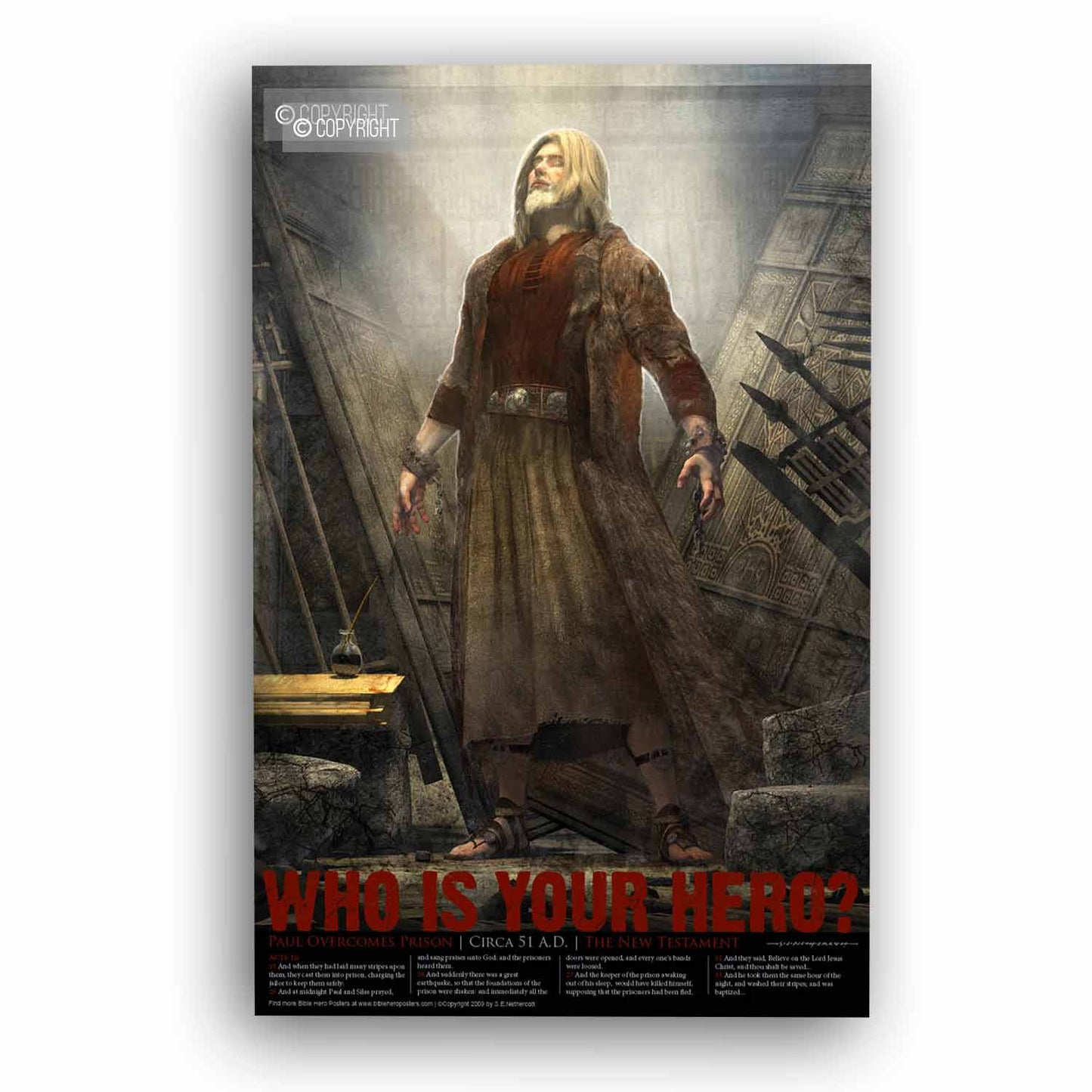 Paul Overcomes Prison | Poster