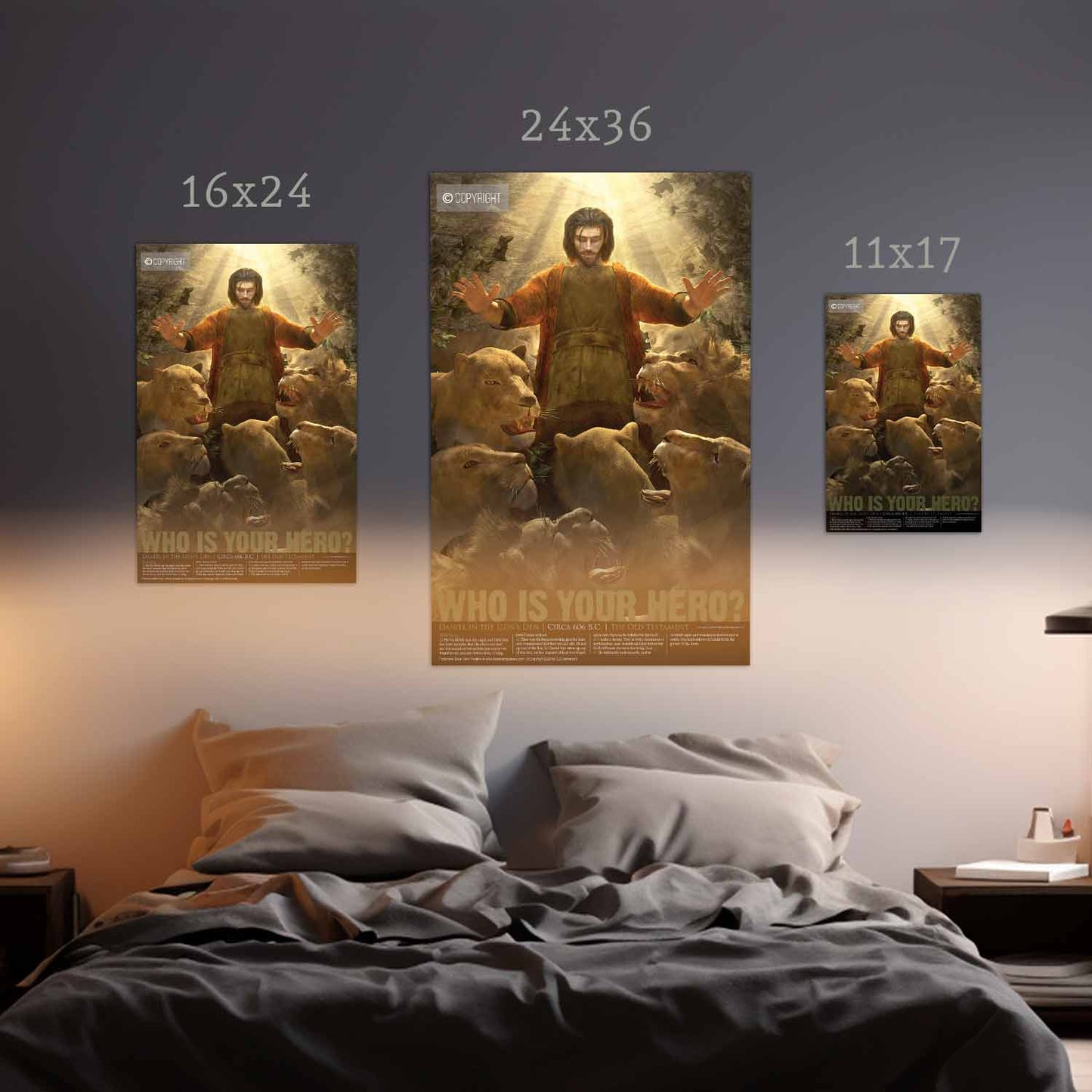 Daniel in the Lion's Den | Poster