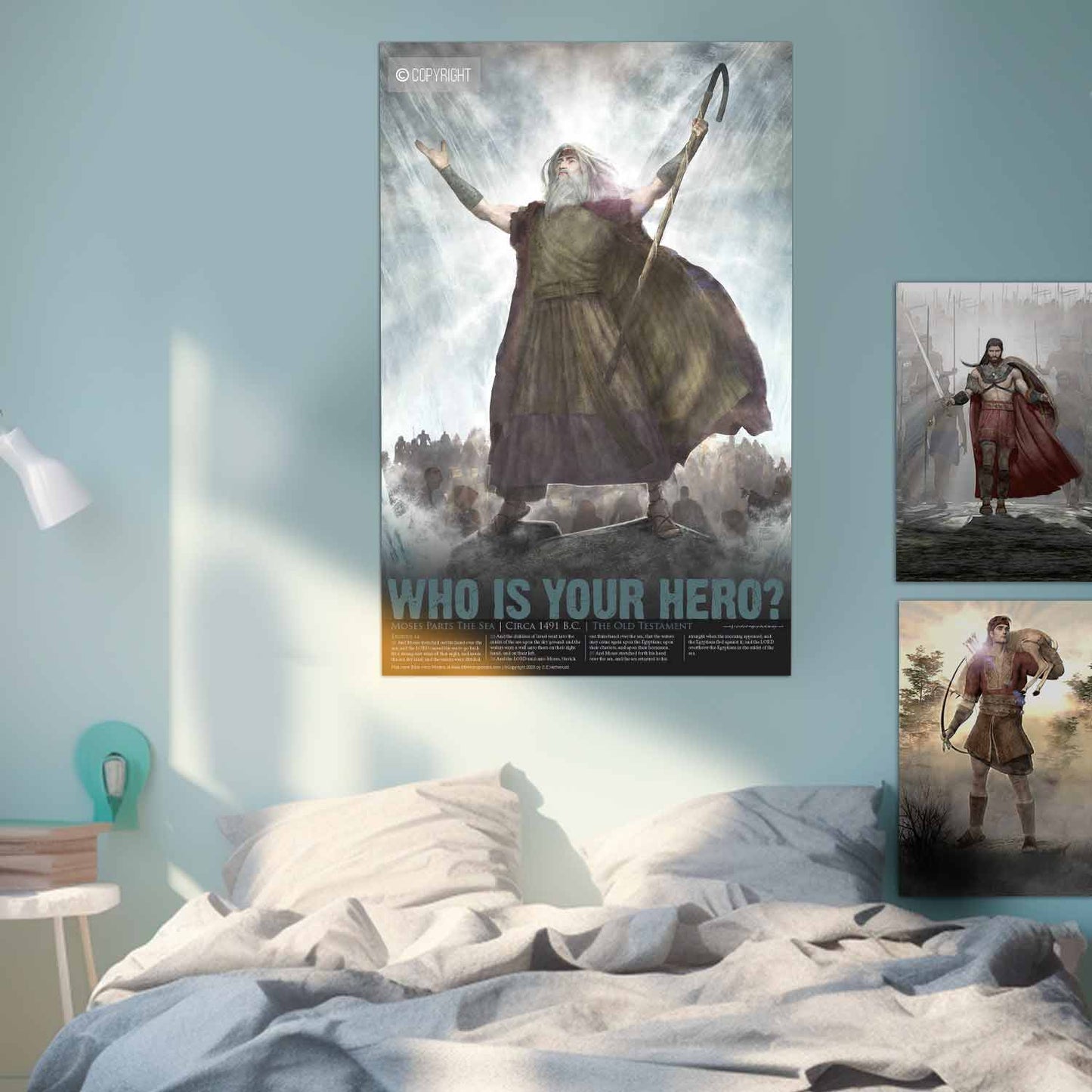 Moses Parts the Sea | Poster