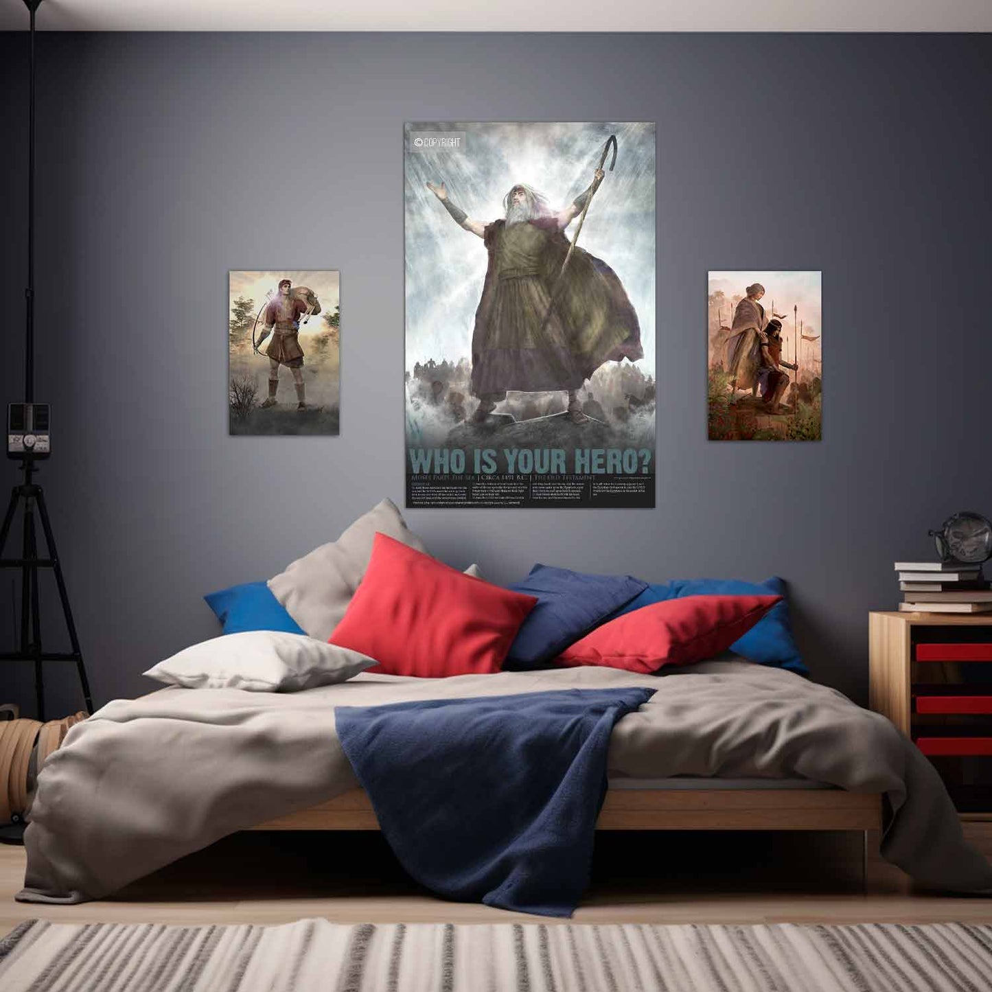 Moses Parts the Sea | Poster
