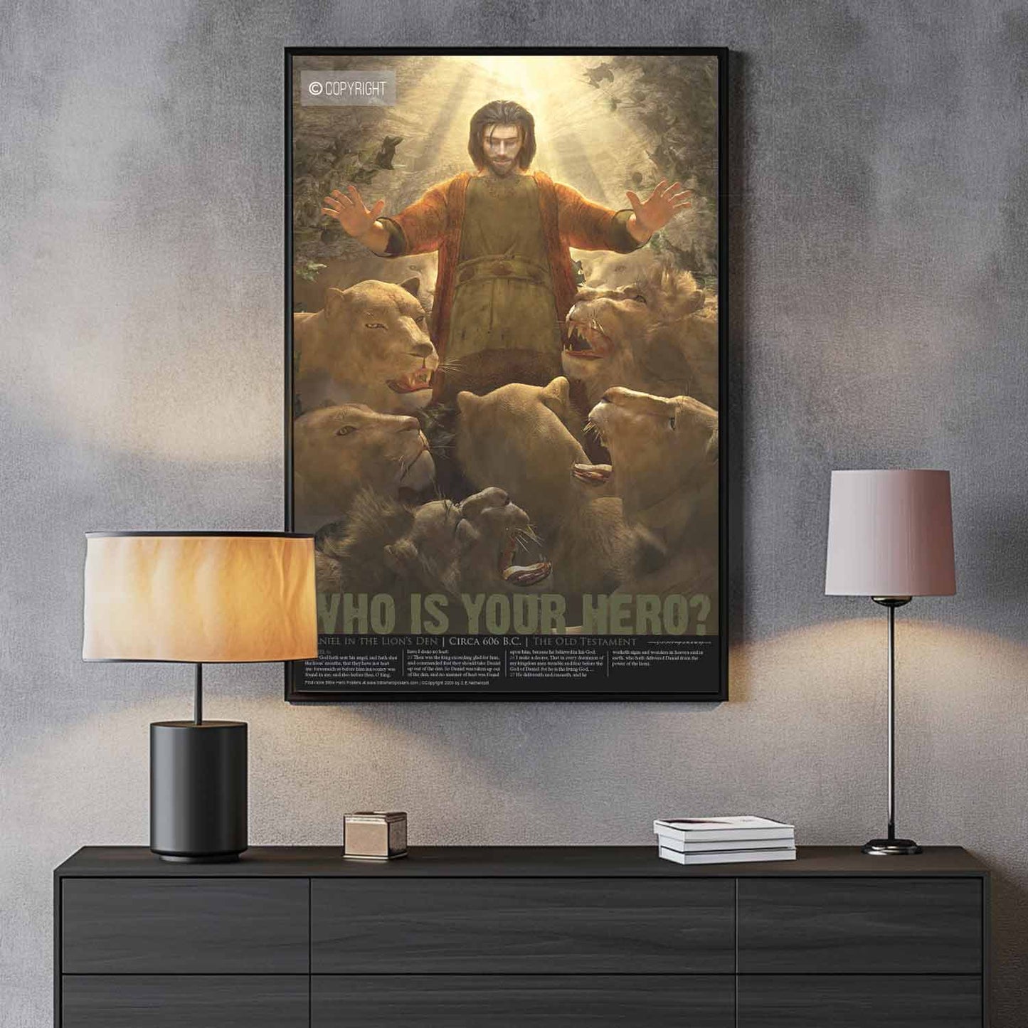 Daniel in the Lion's Den | Poster