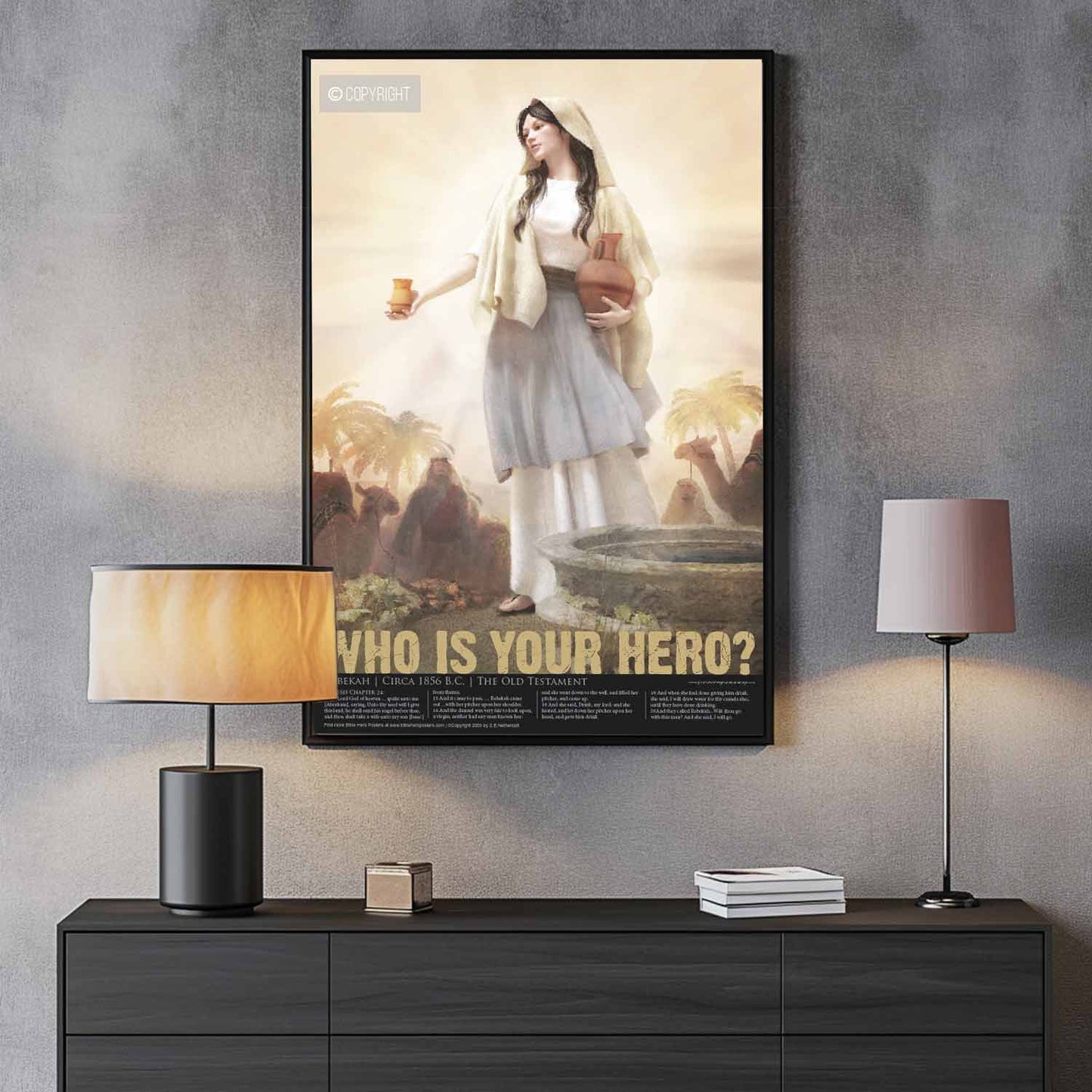 Rebekah at the Well | Poster
