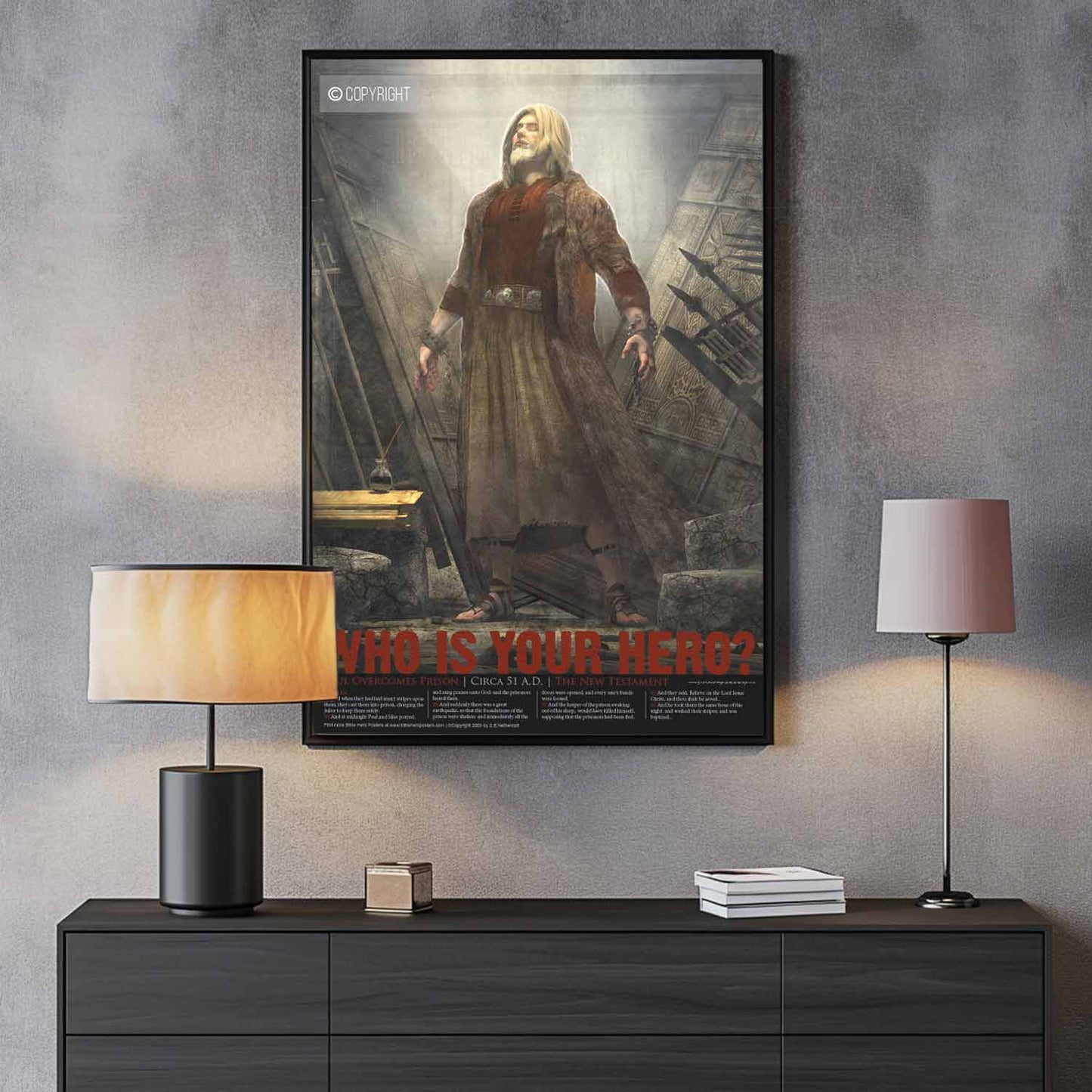 Paul Overcomes Prison | Poster