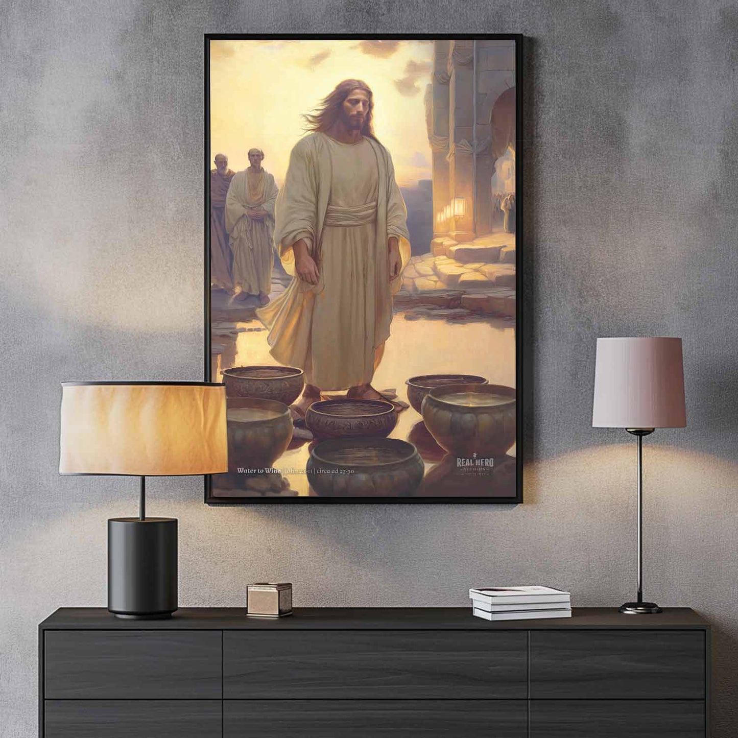 Jesus - Water to Wine | Poster