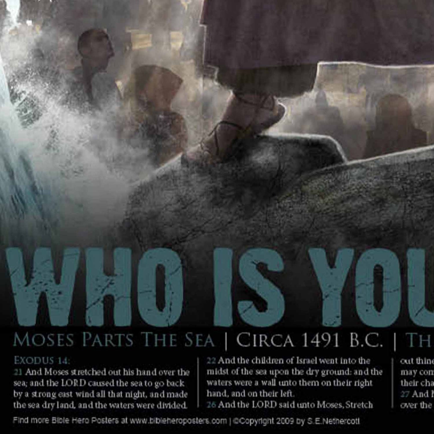 Moses Parts the Sea | Poster