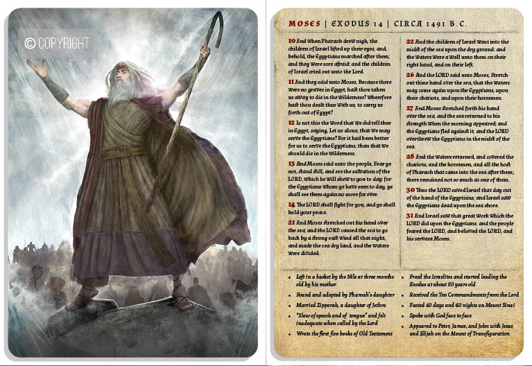 Holy Bible 1 | 5x7 Card Set