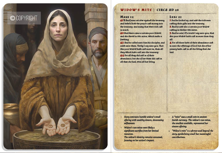 Holy Bible 3 | 5x7 Card Set