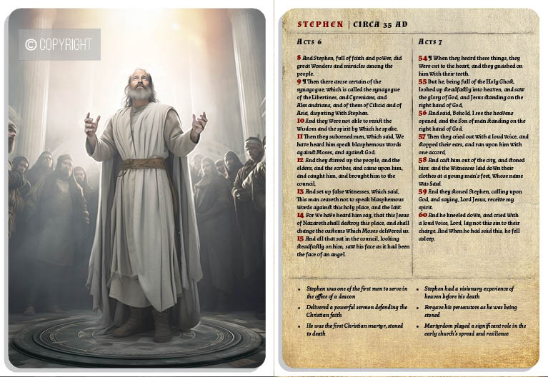 Holy Bible 3 | 5x7 Card Set