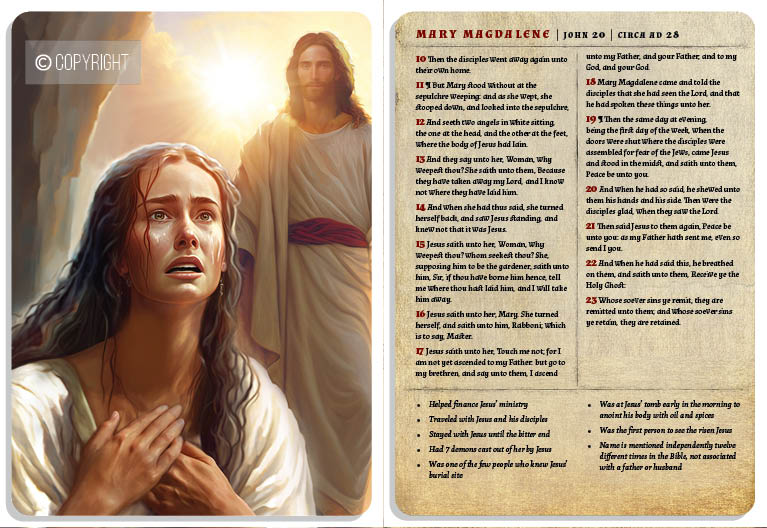 Holy Bible 3 | 5x7 Card Set