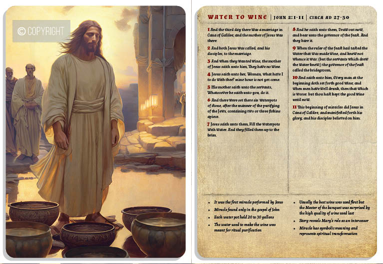Holy Bible 3 | 5x7 Card Set