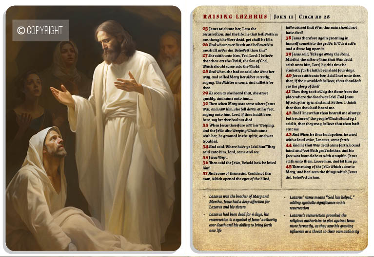 Holy Bible 3 | 5x7 Card Set