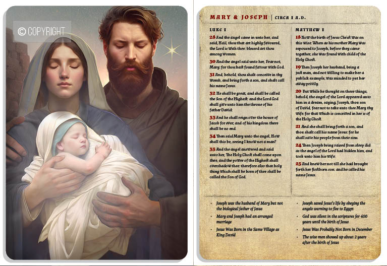 Holy Bible 3 | 5x7 Card Set
