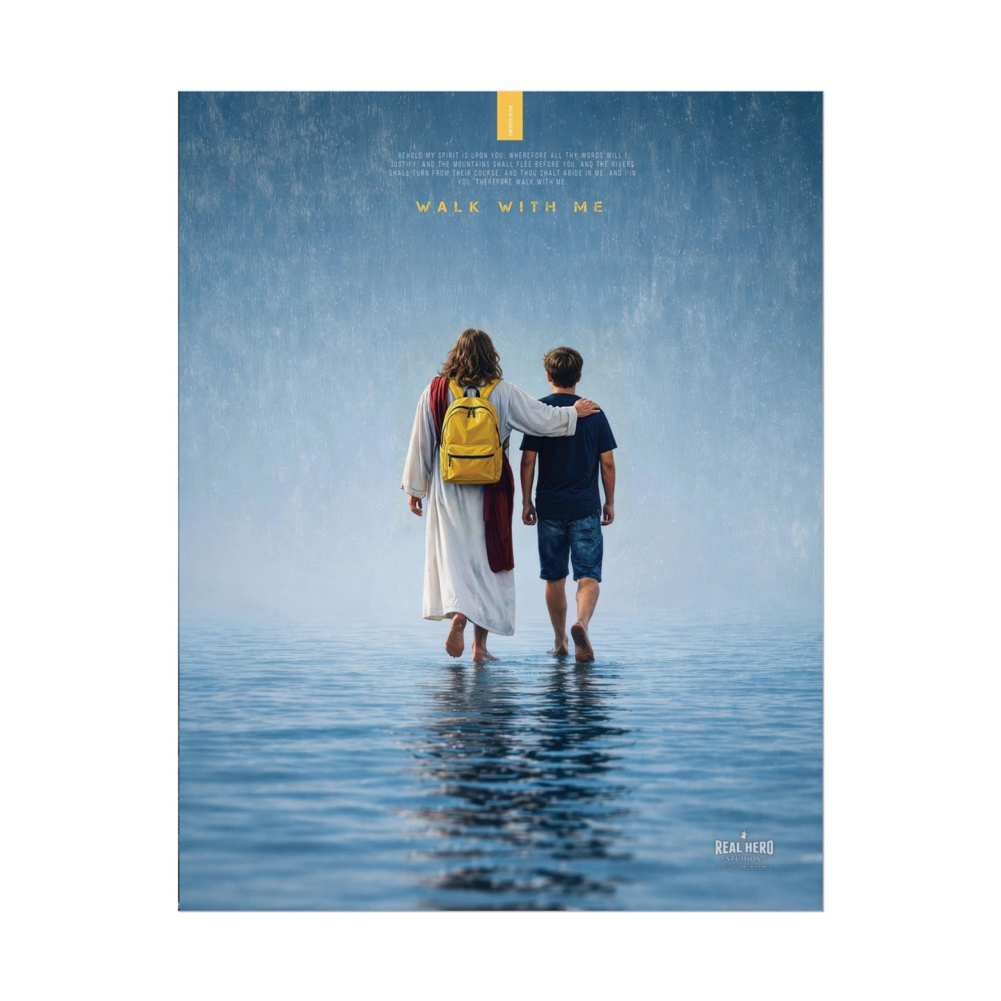 Poster | 2026 Youth Theme "Walk With Me" | Young Men