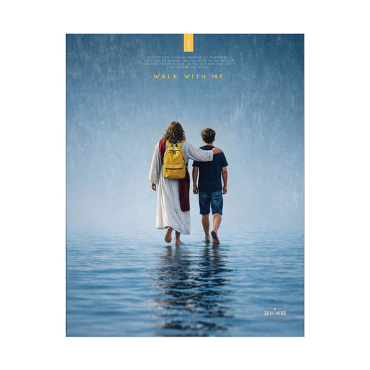 Poster | 2026 Youth Theme "Walk With Me" | Young Men