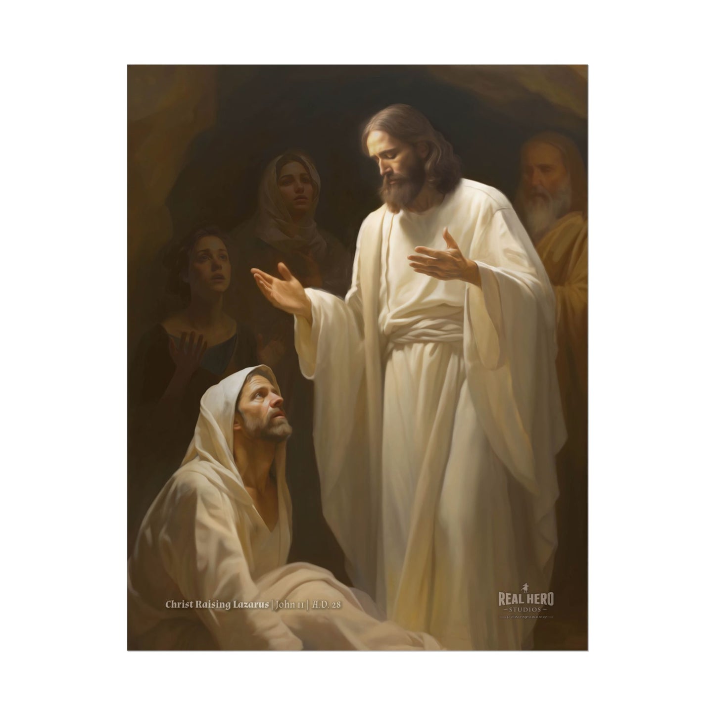 Poster | Christ Raising Lazarus