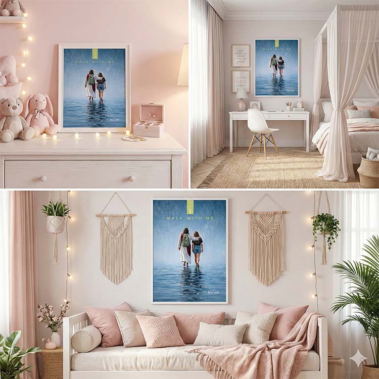 Poster | 2026 Youth Theme "Walk With Me" | Young Women