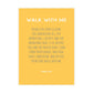 10 Pack Theme Cards | 2026 Youth theme "Walk With Me" | Young Men