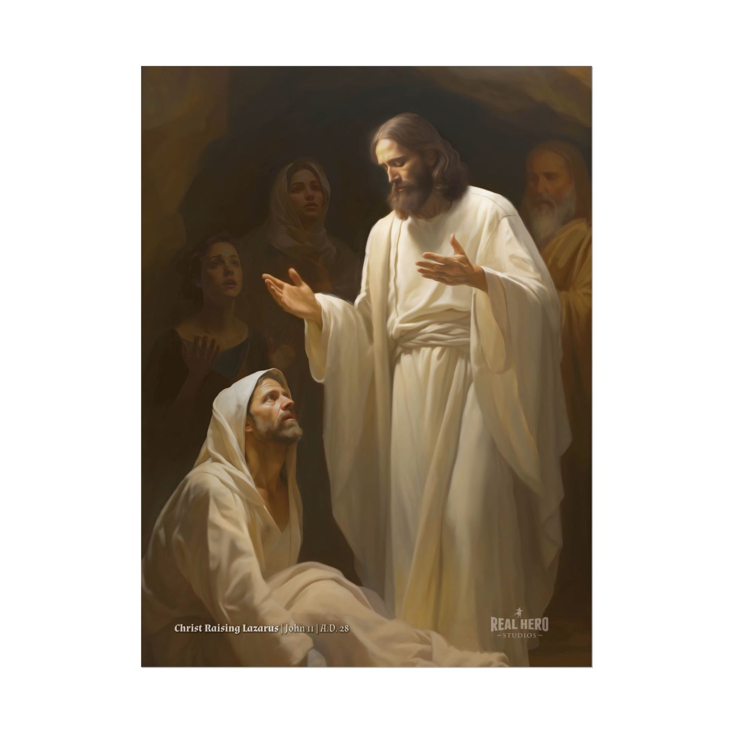 Poster | Christ Raising Lazarus