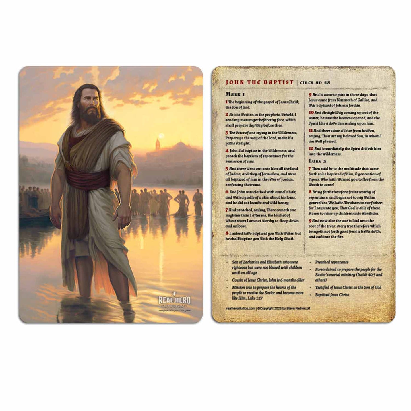 John the Baptist | Card