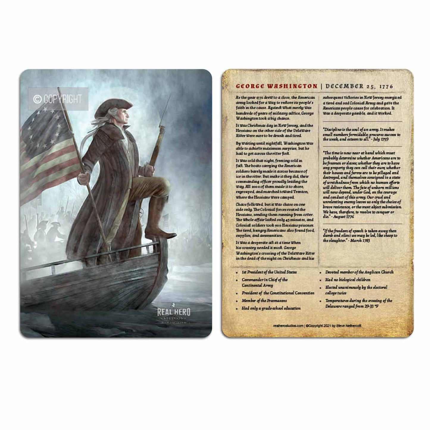 George Washington 01 | Card