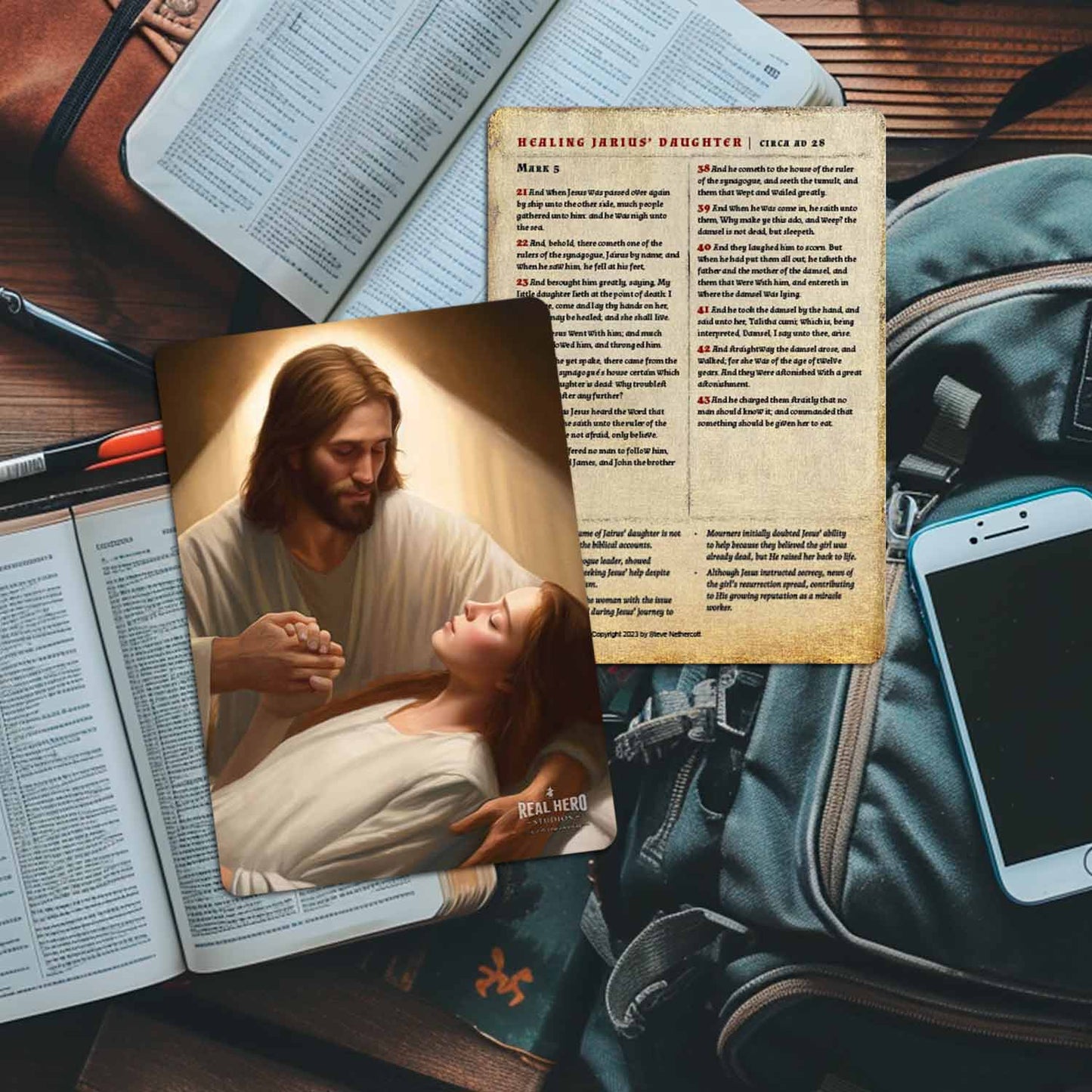 Healing of Jarius' Daughter | Card