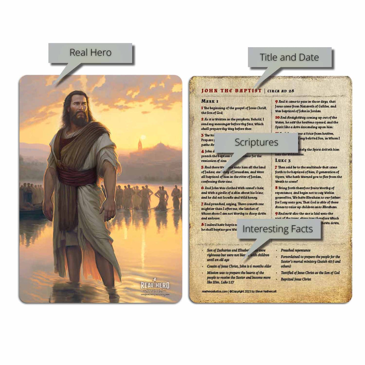 John the Baptist | Card