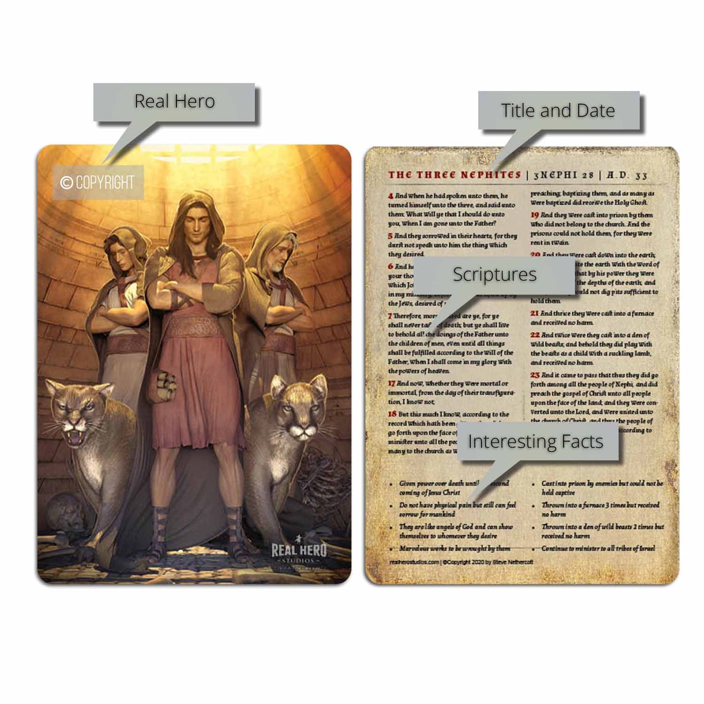 Three Nephites | Card