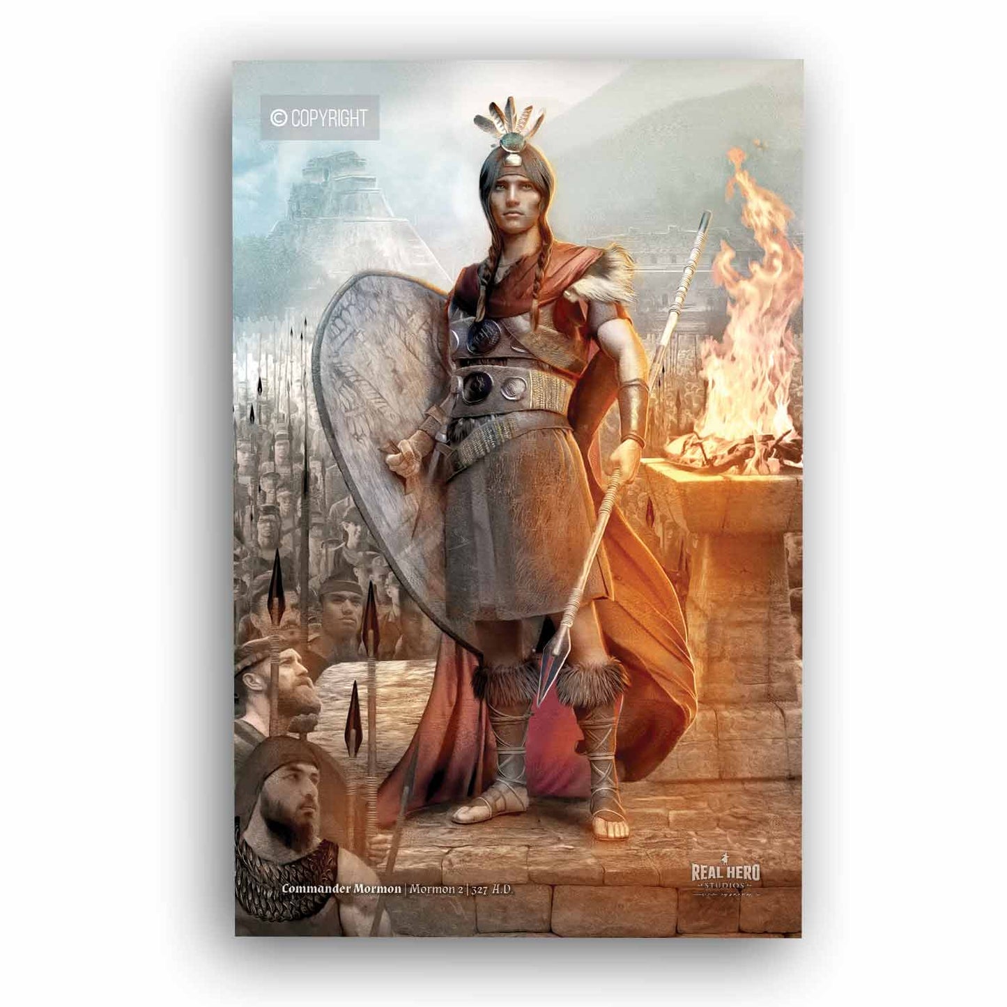 Commander Mormon | Poster