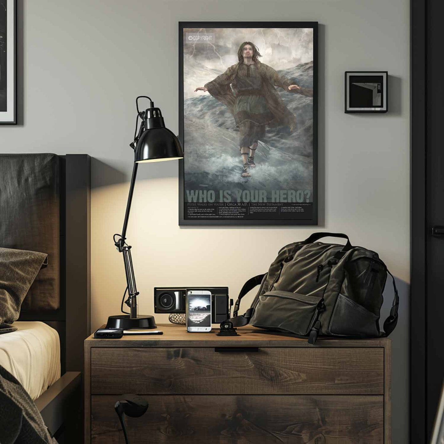 Peter Walks on Water | Poster