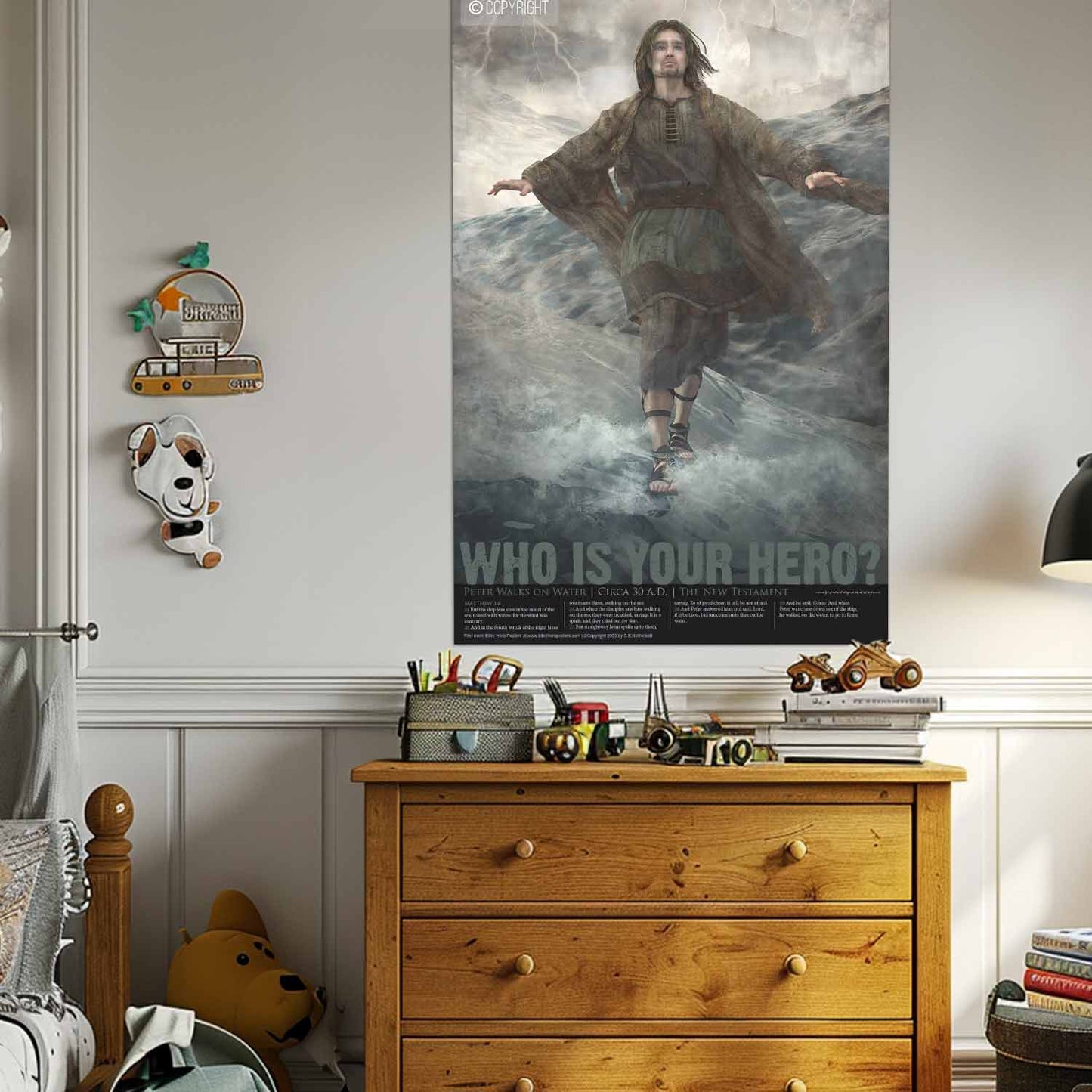 Peter Walks on Water | Poster