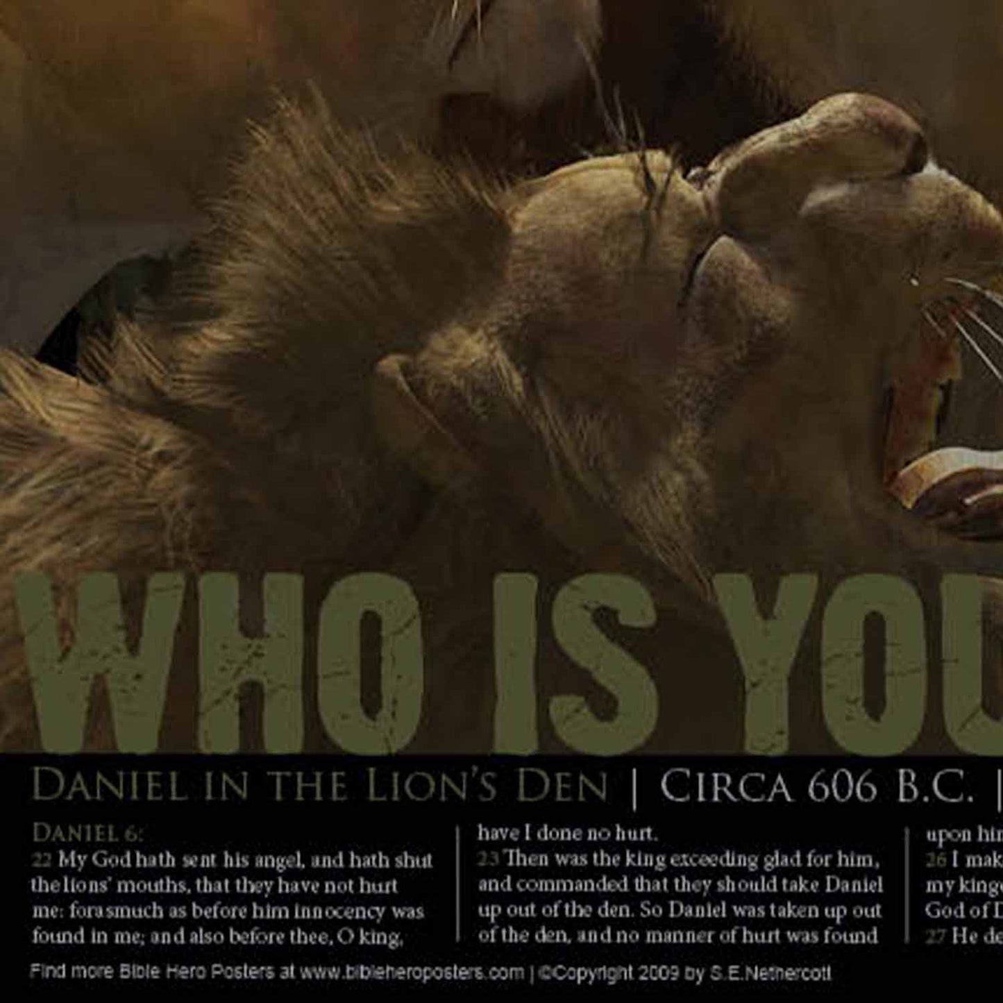 Daniel in the Lion's Den | Poster