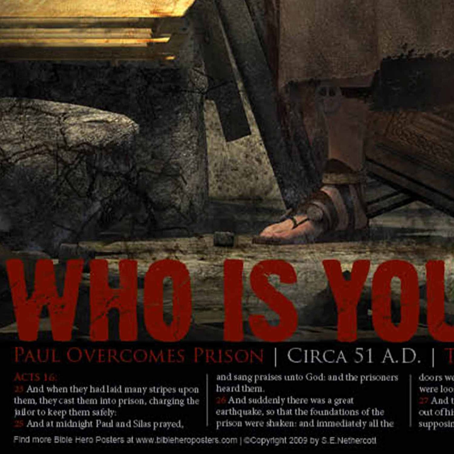 Paul Overcomes Prison | Poster