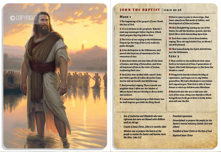 Holy Bible 3 | 5x7 Card Set