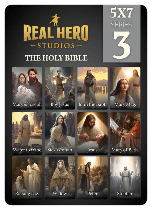 Holy Bible 3 | 5x7 Card Set