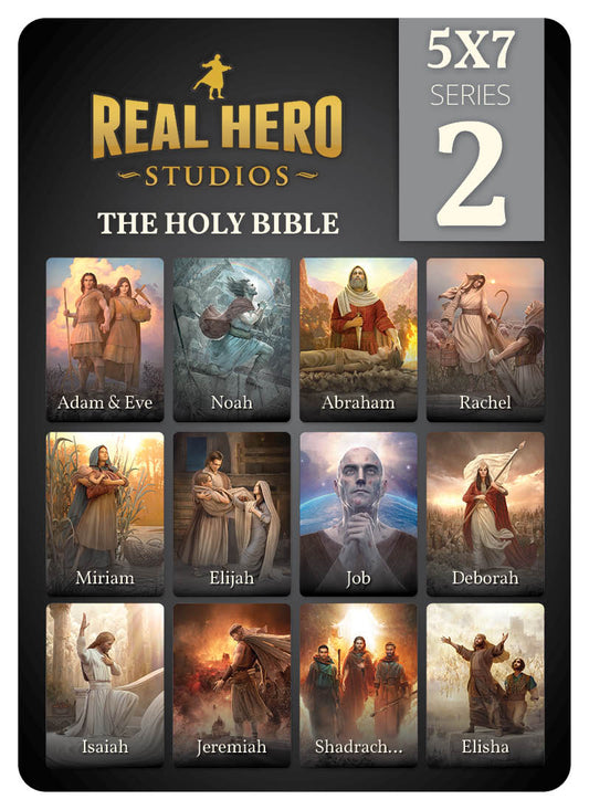 Holy Bible 2 | 5x7 Card Set