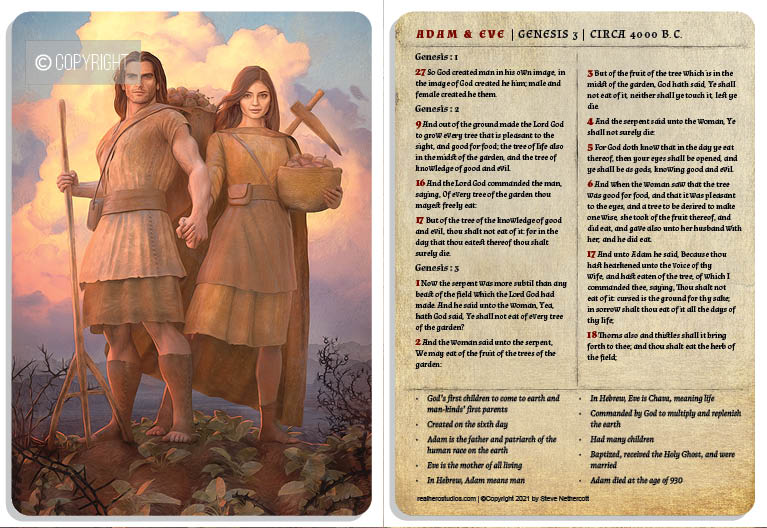 Holy Bible 2 | 5x7 Card Set
