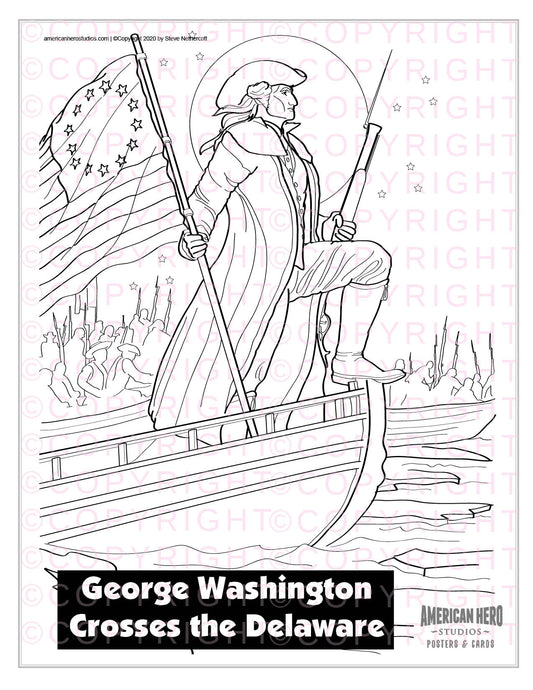 George Washington | 01 | Color Page